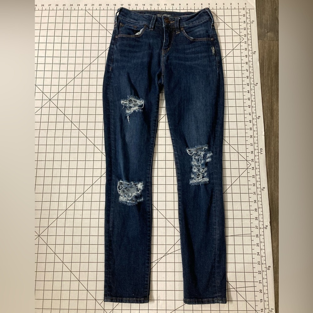 Silver Jeans Size W25/L29 Suki High Skinny‎ Blue Jeans